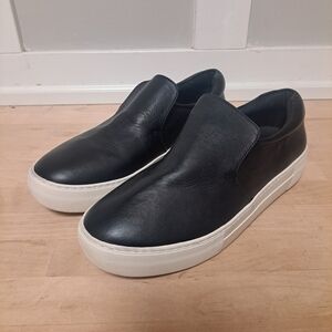 J/Slides NYC Leather Slip-On Sneakers